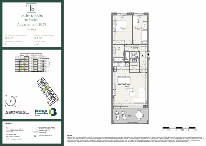 Appartement - à vendre - 7500 Tournai