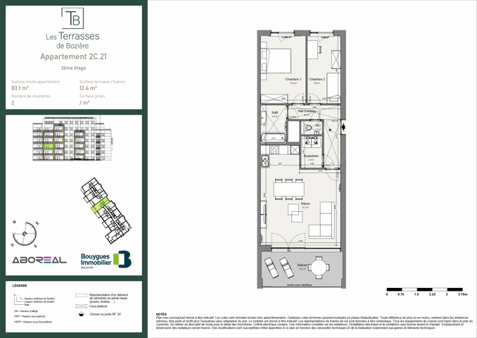 Appartement - à vendre - 7500 Tournai