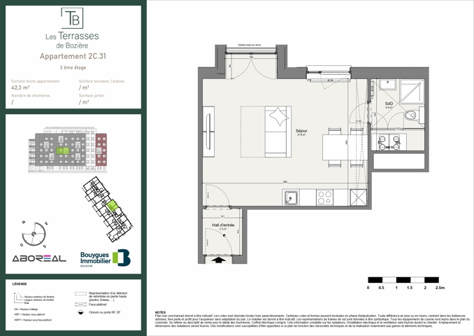 Studio - à vendre - 7500 Tournai