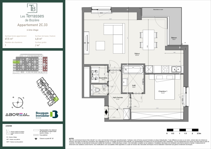 Appartement - à vendre - 7500 Tournai