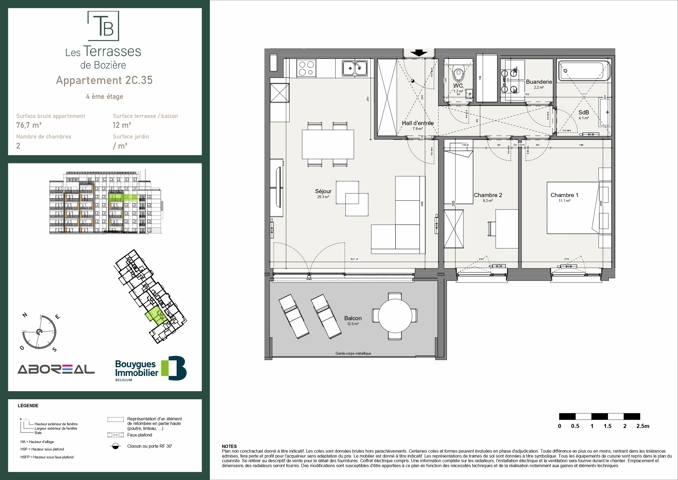 Appartement - à vendre - 7500 Tournai