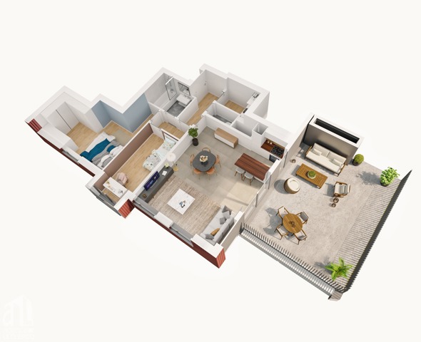 Appartement - à vendre - 7500 Tournai