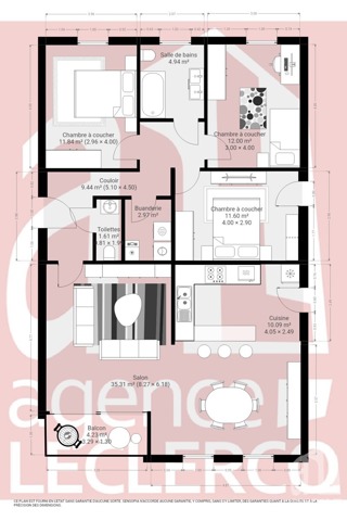 Appartement - à vendre - 7531 Tournai Havinnes