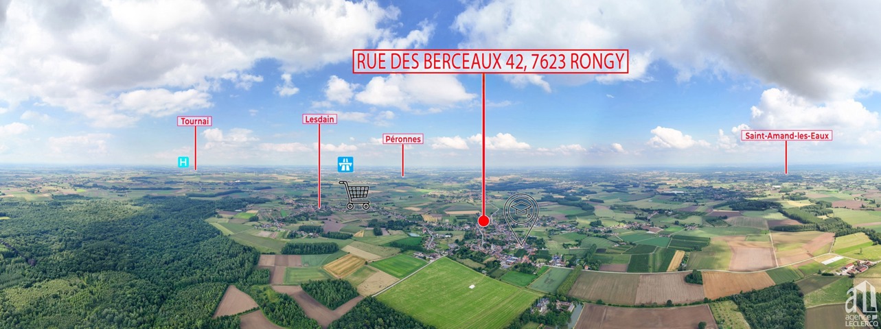 Maison - à vendre - 7623 Brunehaut Rongy