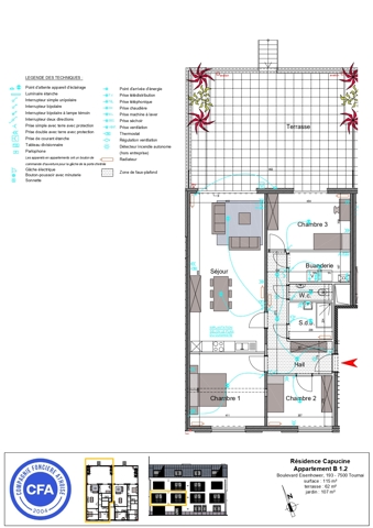 Appartement - à vendre - 7500 Tournai