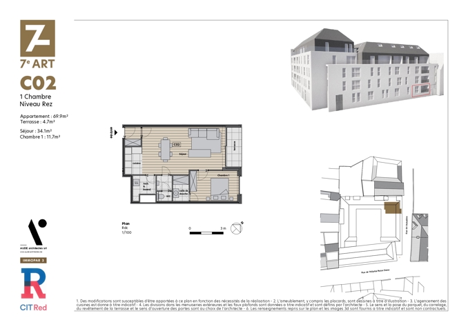 Appartement - à vendre - 7500 Tournai