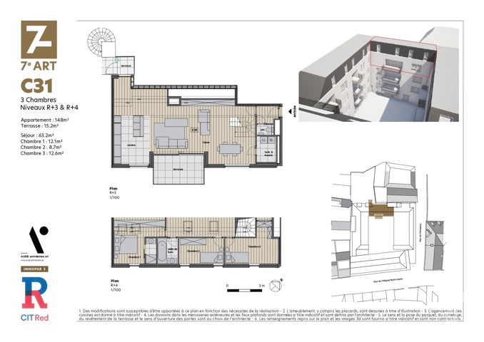 Appartement - à vendre - 7500 Tournai