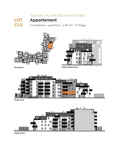 Appartement - à vendre - 7500 Tournai