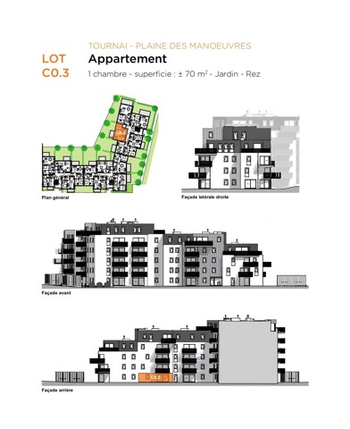 Appartement - à vendre - 7500 Tournai