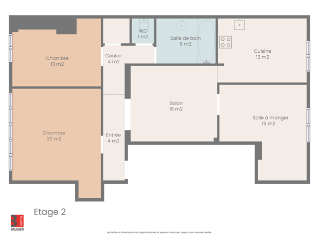 Appartement - option v. - 1090 Jette
