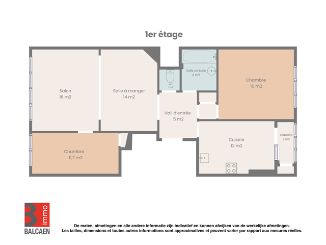 Appartement - à vendre - 1081 Koekelberg