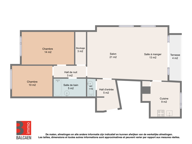 Appartement - à vendre - 1090 Jette