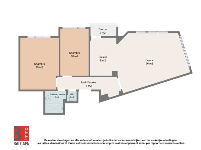 Appartement - à vendre - 1082 Berchem-Sainte-Agathe