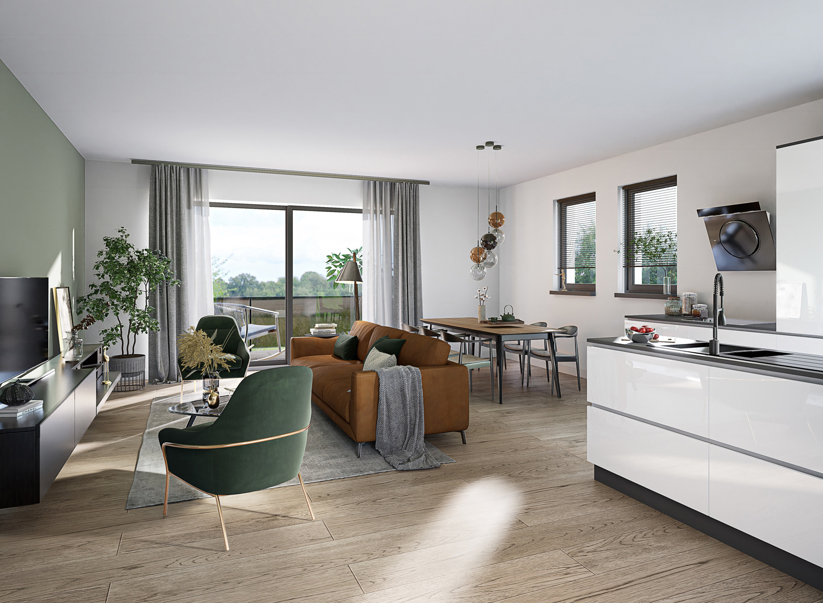 App 6 (1.03)- 2 slpk- Residentie Camille- 1e verdiep- 93,72m² App 6 (1.03)- 2 slpk- Residentie Camille- 1e verdiep- 93,72m²