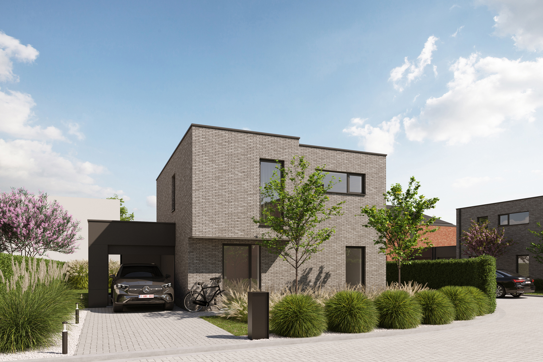 Maison individuelle 3 chambres avec jardin 