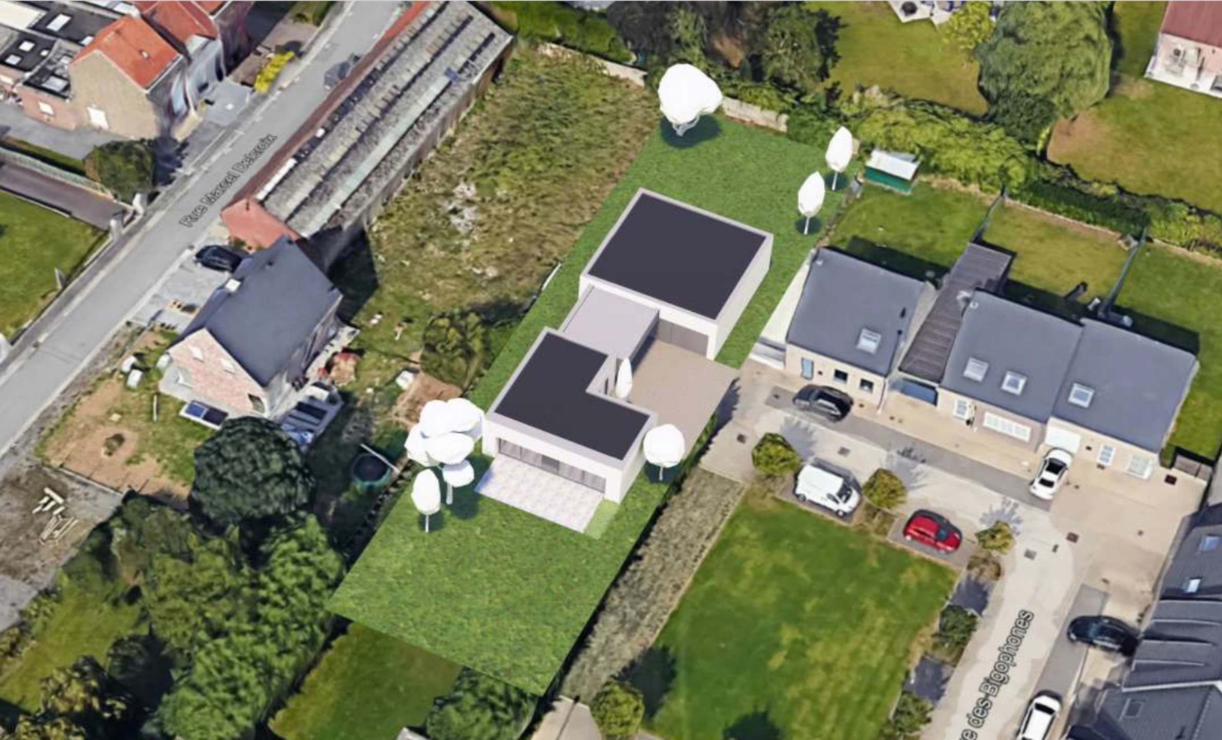 Terrain à bâtir de 983m² dans le secteur prisé d`Estaimpuis 