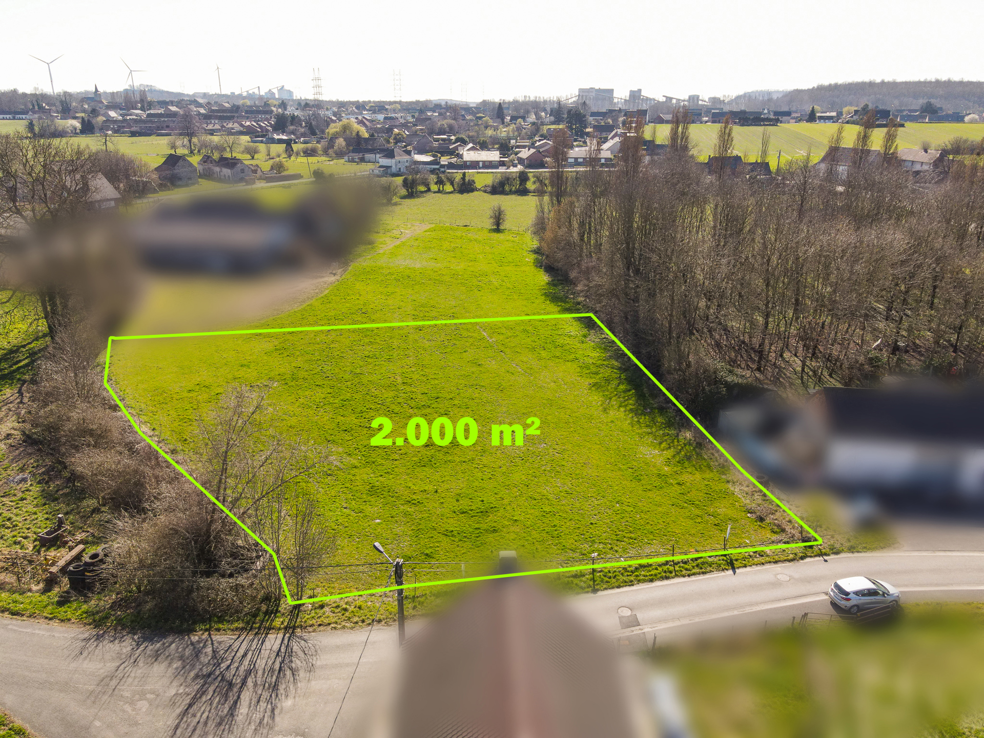 Terrain à bâtir – ± 2.000 m² à Gaurain-Ramecroix