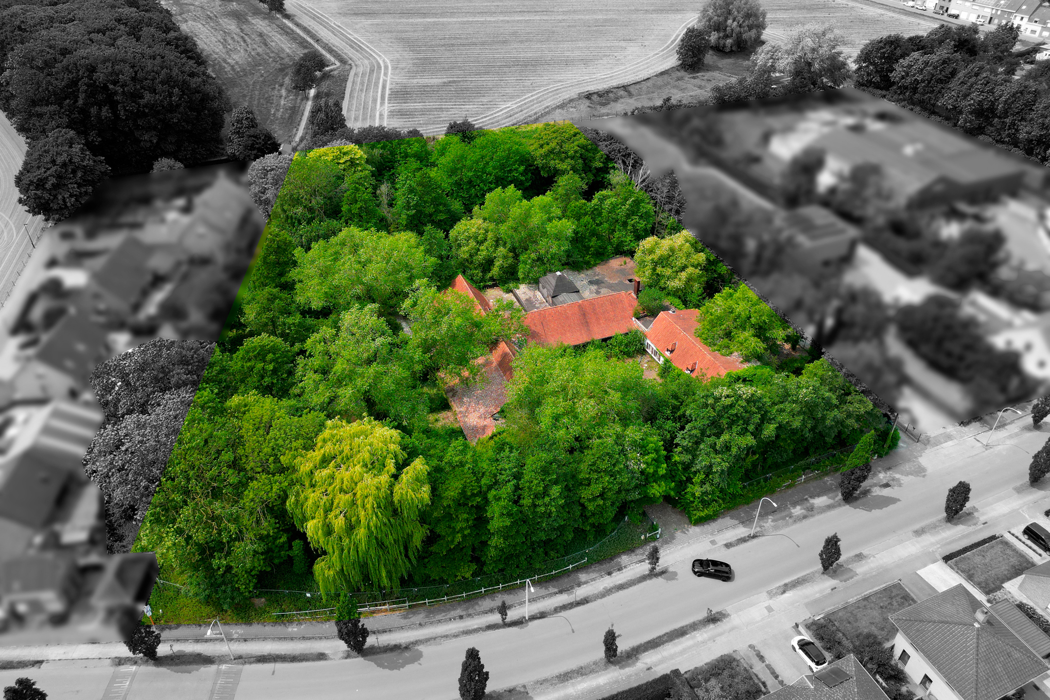 Terrain à bâtir idéalement situé entre Mouscron et Courtrai
