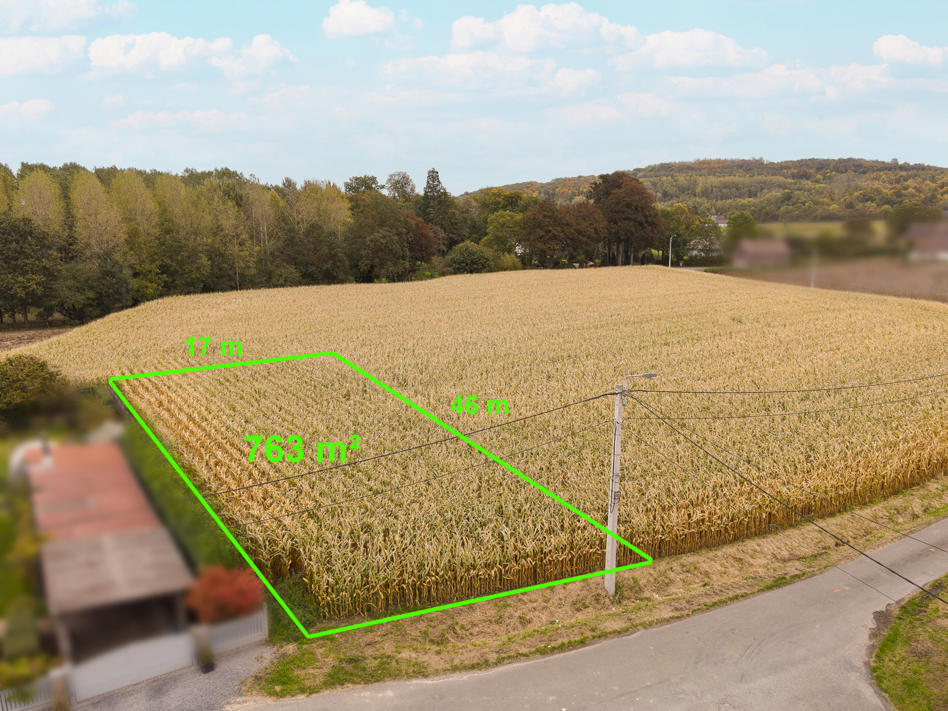 Beau terrain à bâtir de 763 m² à Havinnes – Proche des grands axes