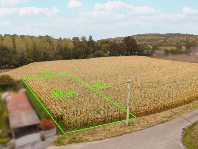 Beau terrain à bâtir de 763 m² à Havinnes – Proche des grands axes