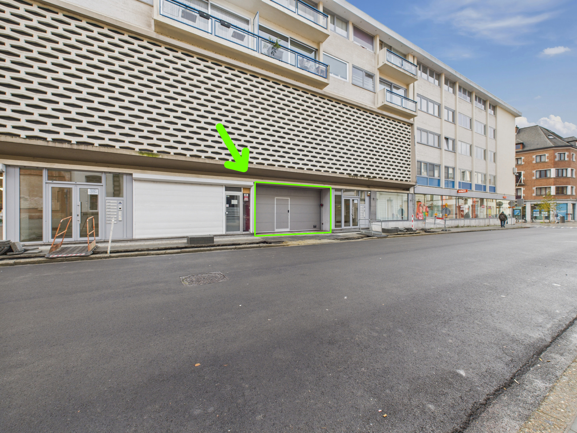 Garage idéalement situé en plein centre-ville de Tournai