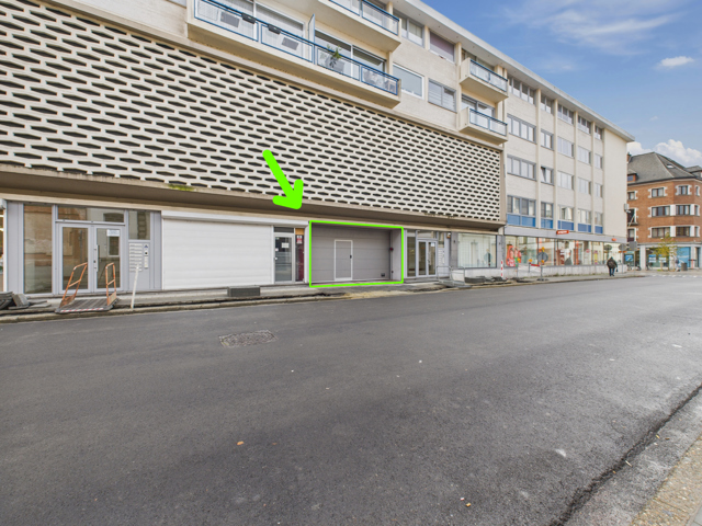 Garage idéalement situé en plein centre-ville de Tournai