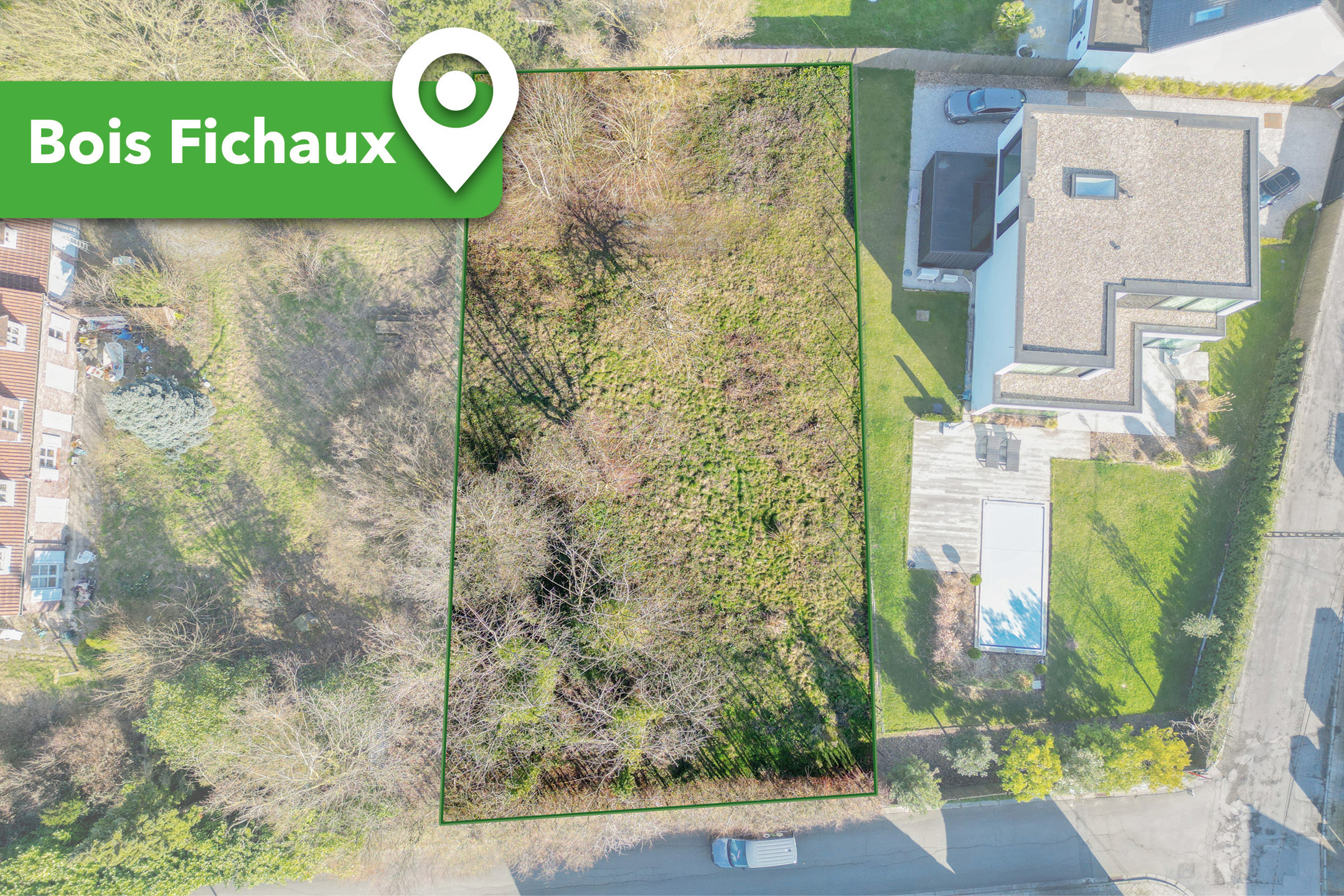 Terrain à bâtir de 1.000m2 au Bois Fichaux !