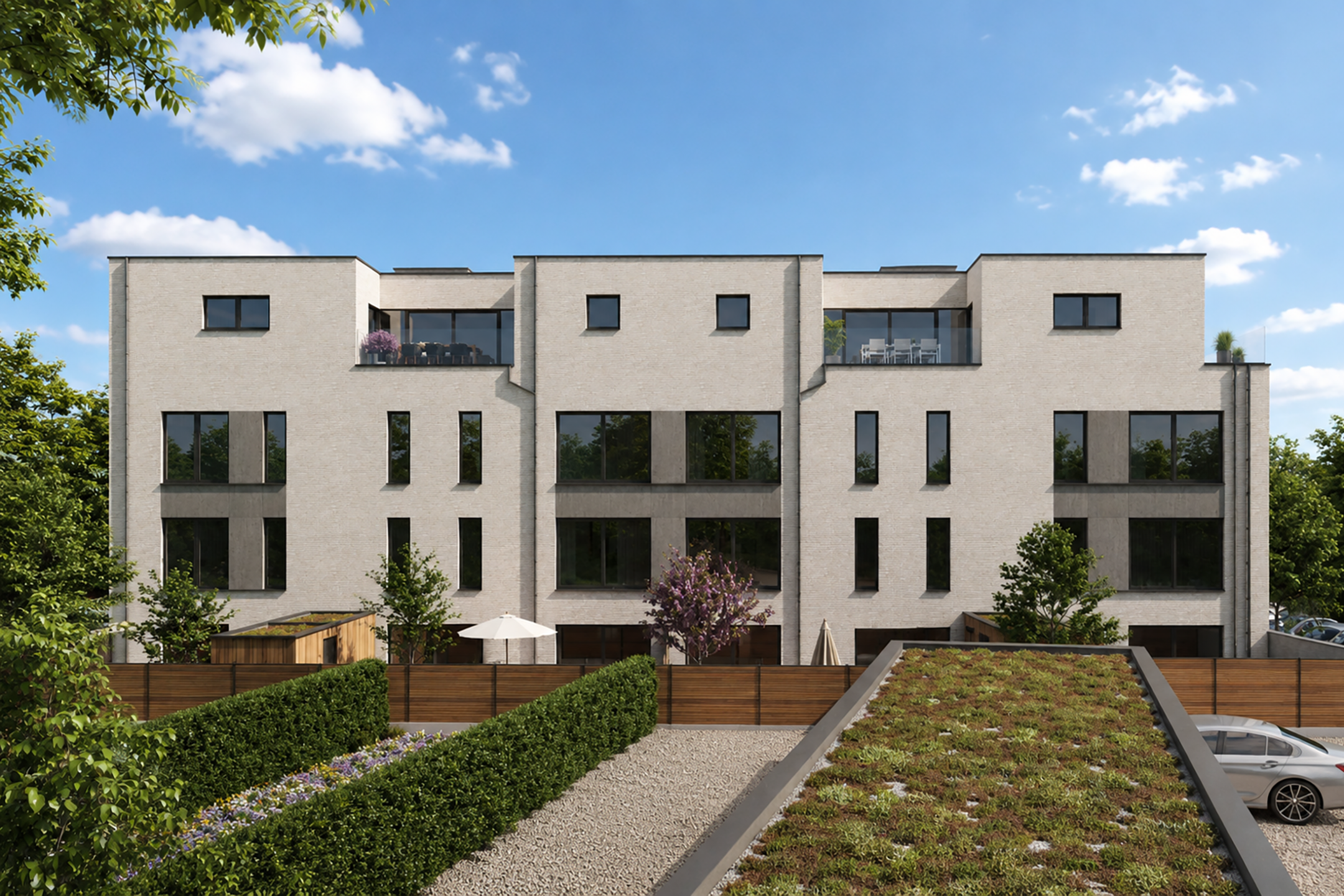 Appartement traversant 2 chambres situé à Comines
