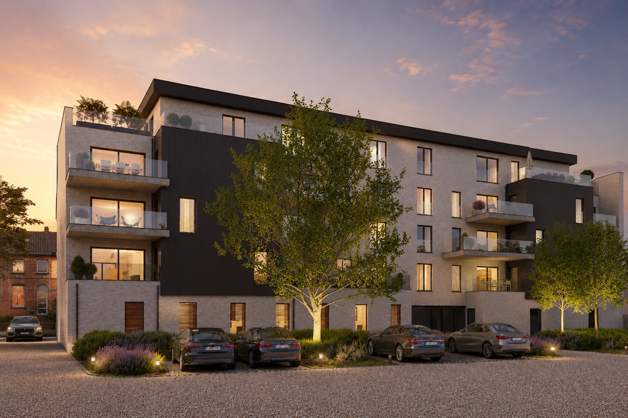 Appartement traversant 3 chambres situé à Comines