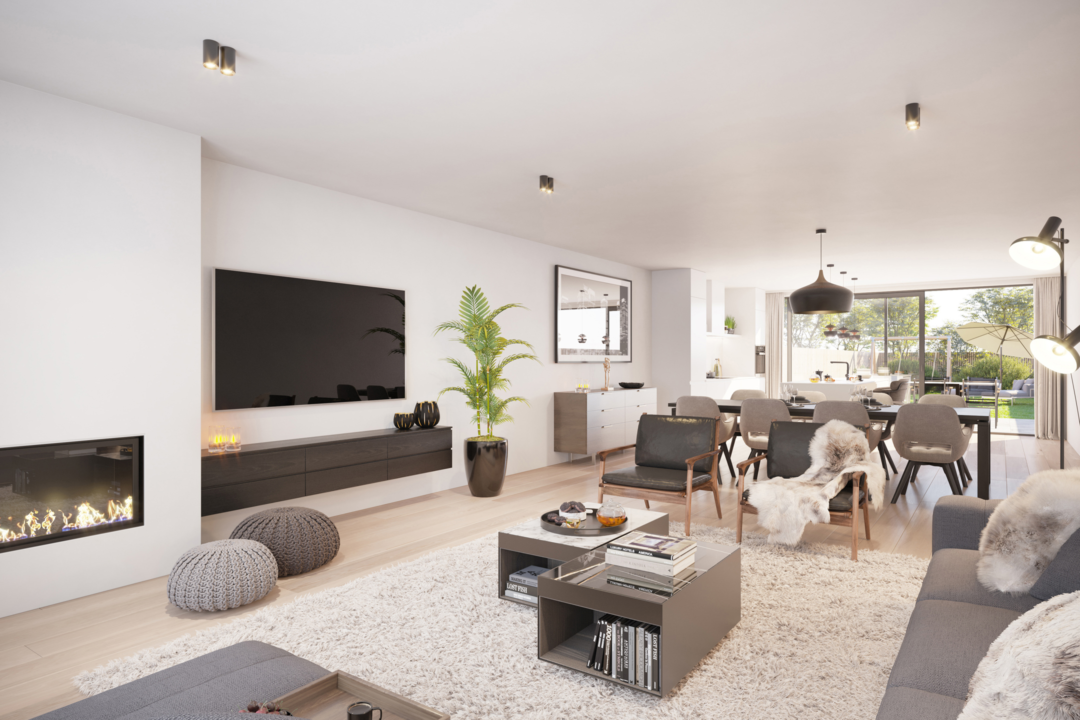 Appartement traversant 2 chambres situé à Comines