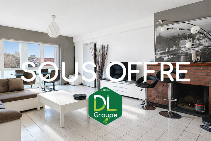 Appartement 1 chambre avec parking, au centre de Dottignies.