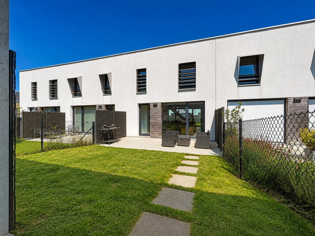 Habitation à énergie quasi-nulle au sein de l`Eco-quartier Eléa. Libre le 1er août 2026 (possibilité au 1er juillet 2026).