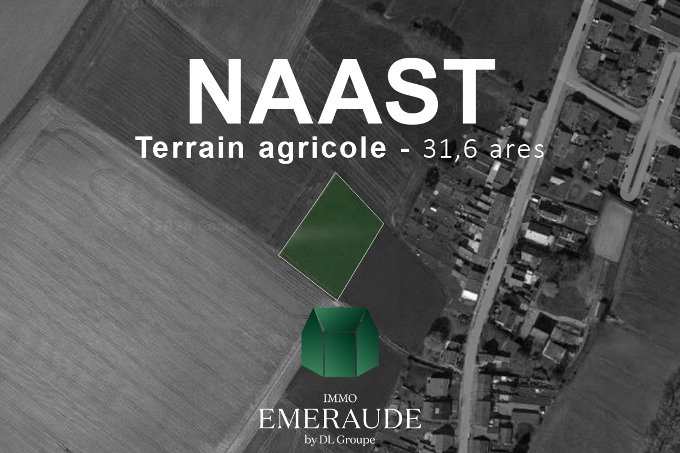 Parcelles d`une superficie totale de 3.160m² situées en zone agricole.