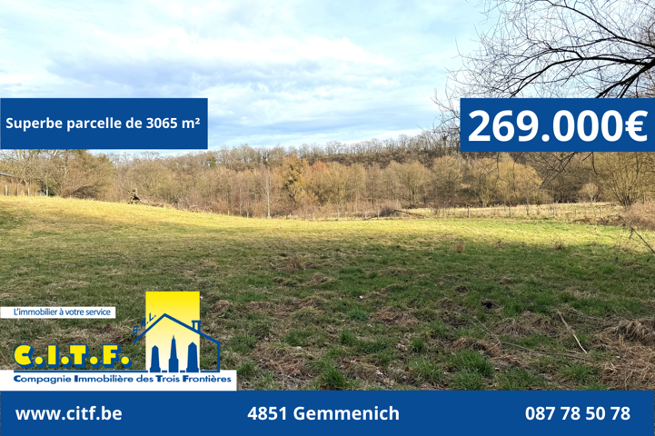Grond - te koop - 4851 Plombières