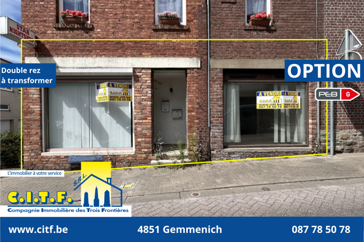 Rez-de-chaussée - à vendre - 4720 Kelmis