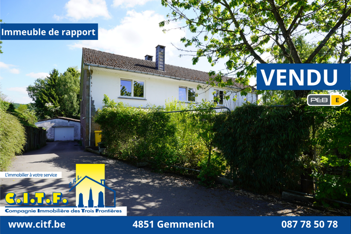 Appartementsgebouw - te koop - 4851 Plombières Gemmenich
