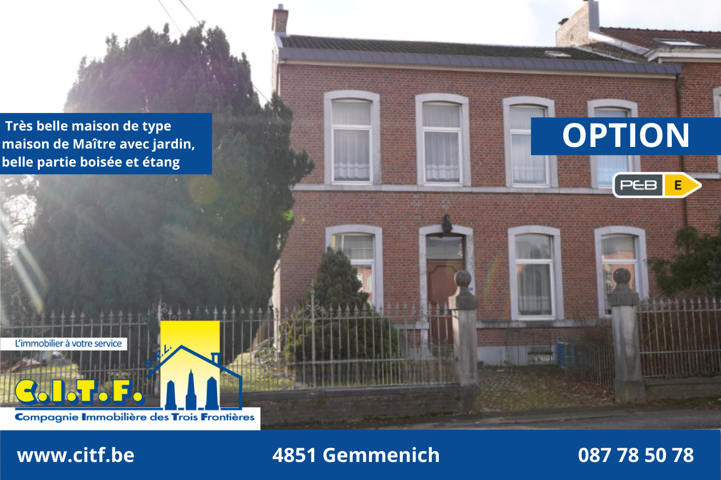 Charmantes Haus - zu kaufen - 4850 Plombières