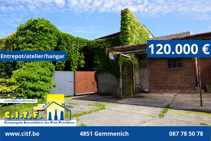 Entrepôt - à vendre - 4720 Kelmis