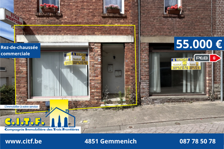 Gebouw voor gemengd gebruik - te koop - 4720 Kelmis