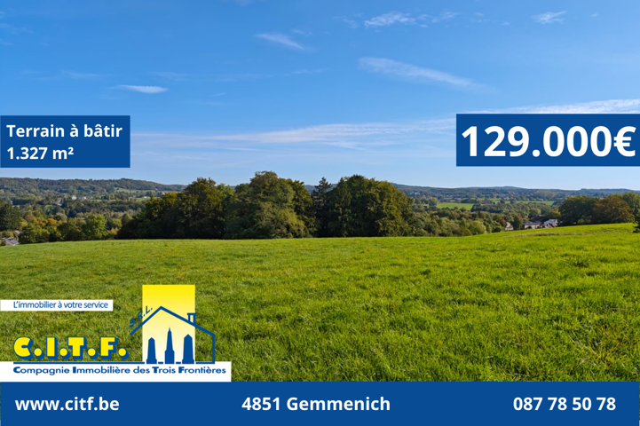 Bouwgrond - te koop - 4850 Plombières