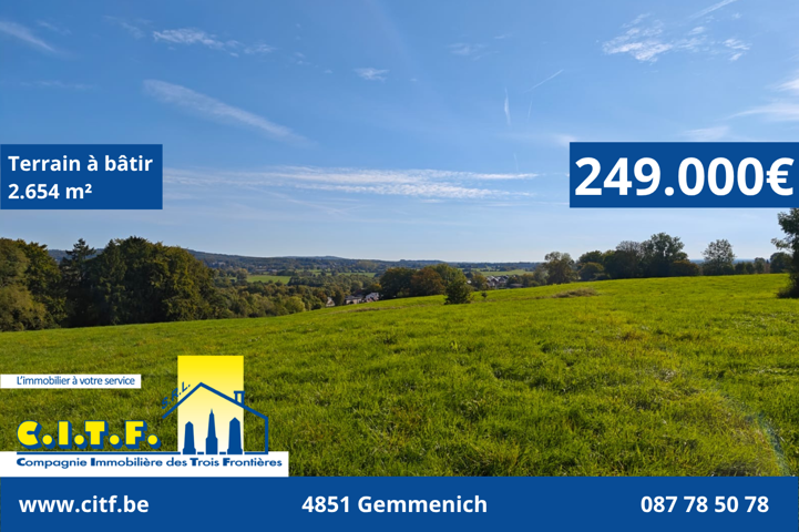 Bouwgrond - te koop - 4850 Plombières