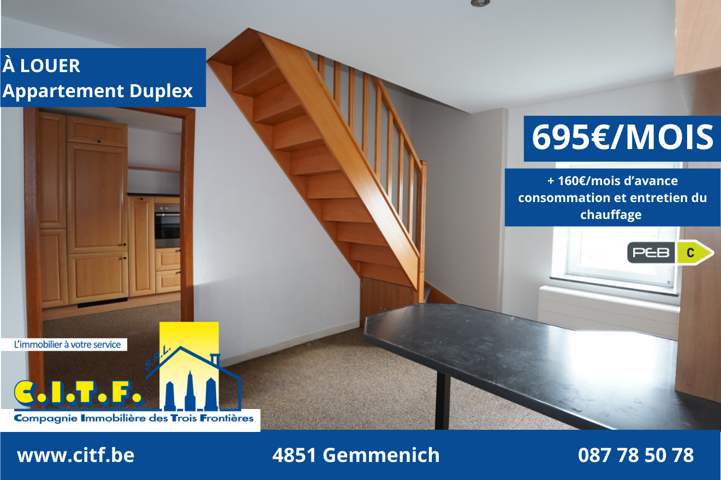 Duplex - à louer - 4850 Plombières Moresnet
