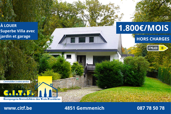 Maison - à louer - 4850 Plombières Moresnet