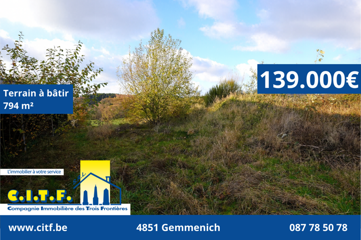 Terrain à bâtir - à vendre - 4720 Kelmis