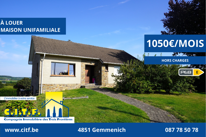 Familienhaus - zu mieten - 4841 Welkenraedt Henri-Chapelle