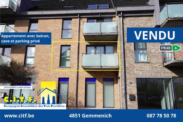 Appartement - te koop - 4720 Kelmis