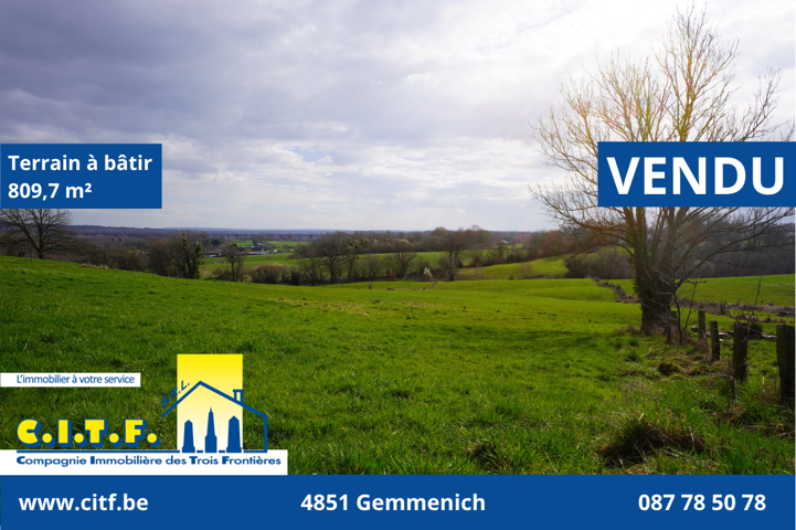 Terrain à bâtir - à vendre - 4850 Plombières