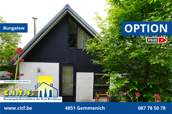 Bungalow - à vendre - 4851 Plombières Gemmenich