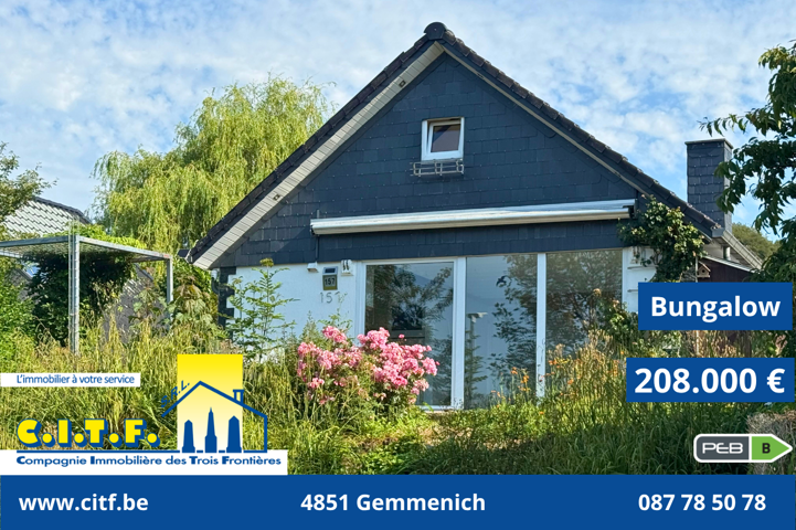 Bungalow - te koop - 4851 Gemmenich