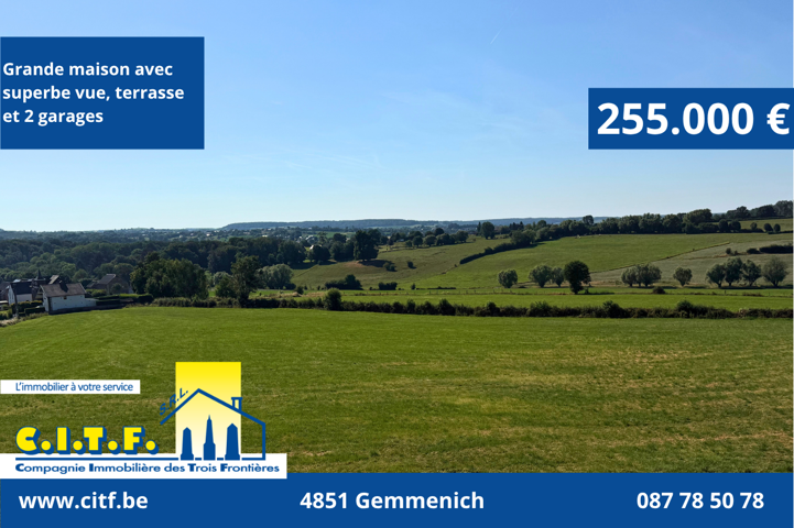 Huis - te koop - 4850 Plombières Moresnet